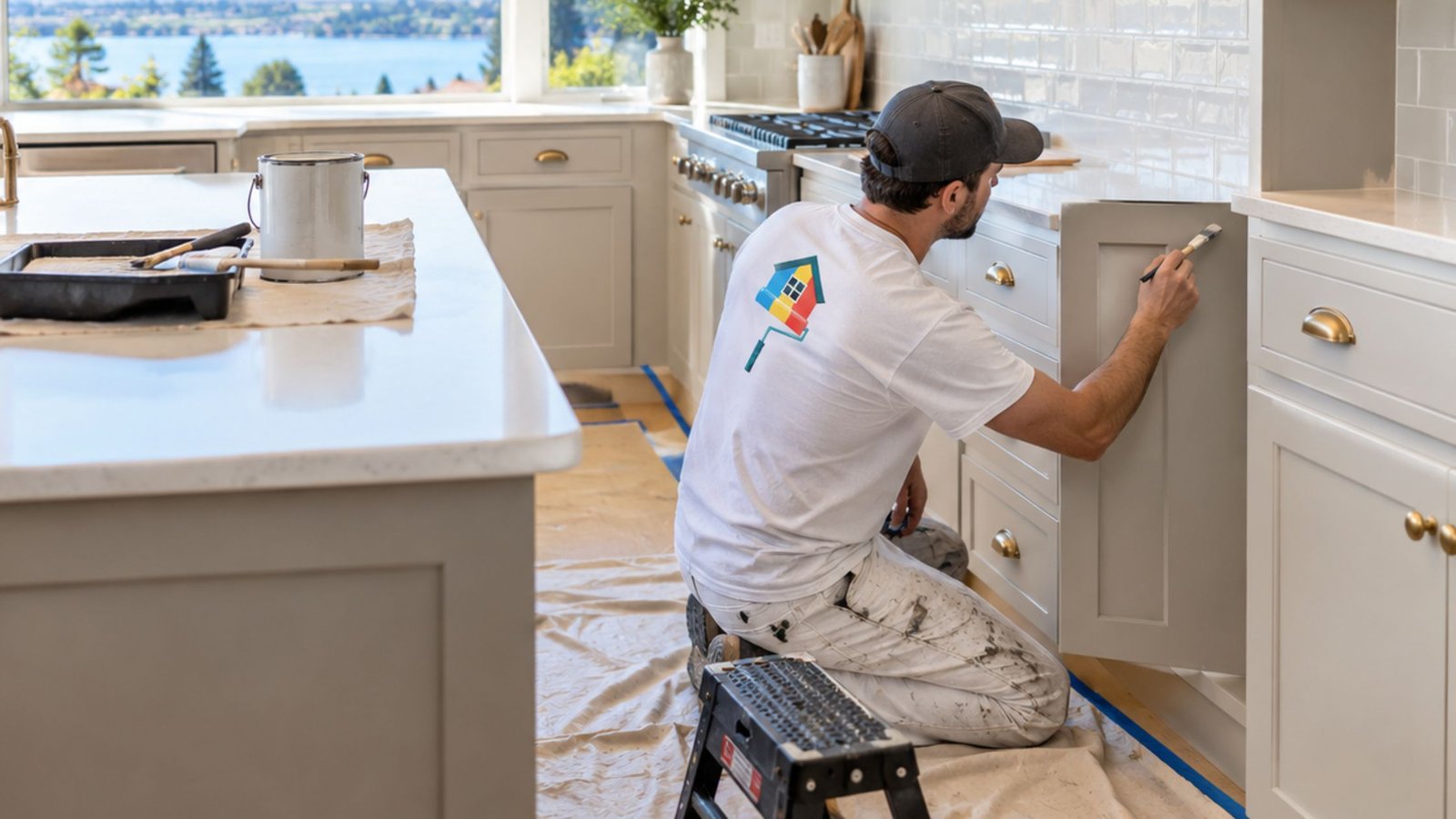 Cabinet Painting Kelowna