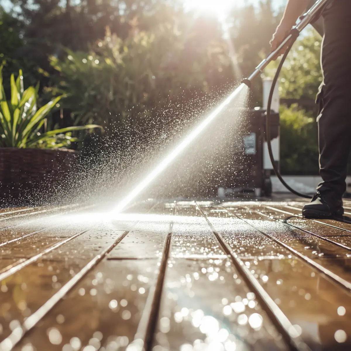 Deck Cleaning