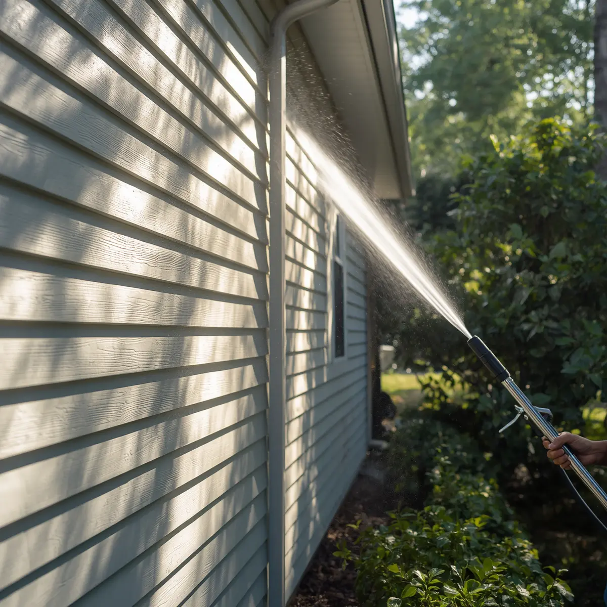 pressure washing